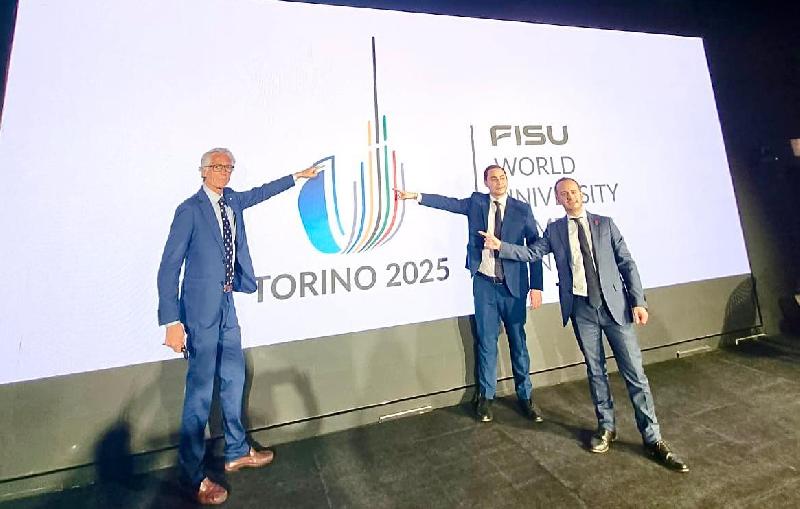 
	Torino 2025, svelato il logo dell'Universiade
