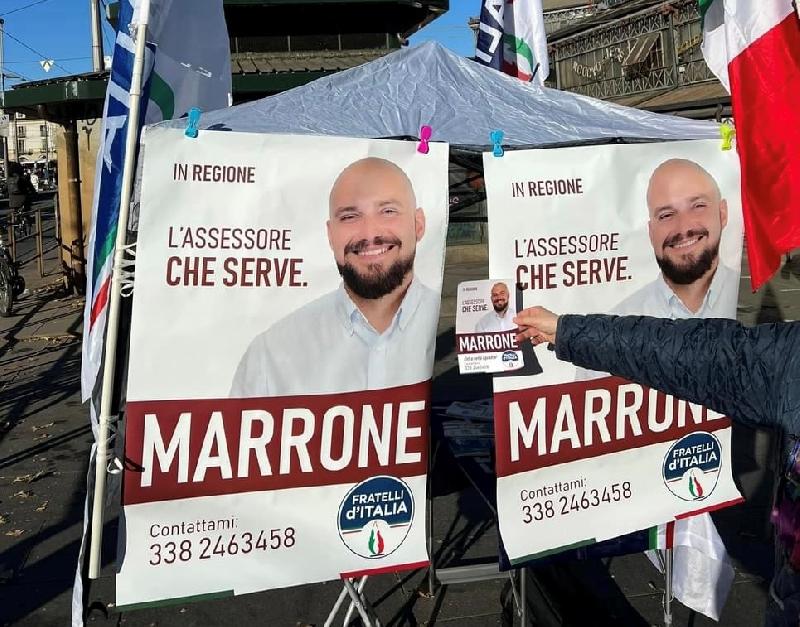 
	"Spot elettorale con soldi pubblici". Accuse all'assessore FdI Marrone
